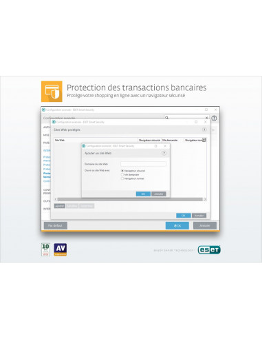 ESET Internet Security renouvellement version boite