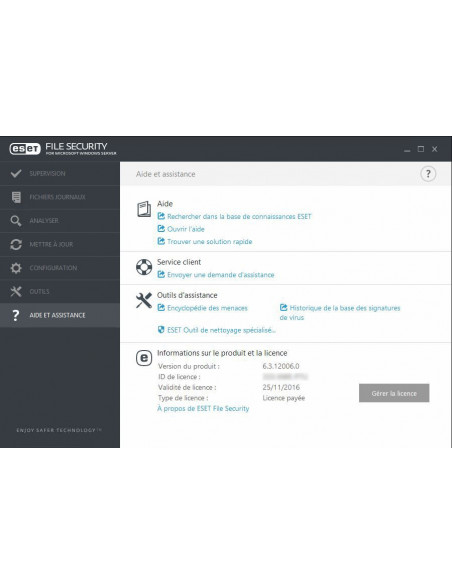 ESET File Security server (Renouvellement)