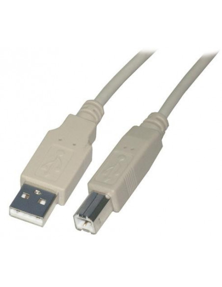 Câble USB 2.0 type A / B mâle - 2 m